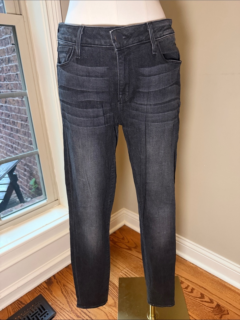 Parker Smith black wash jeans